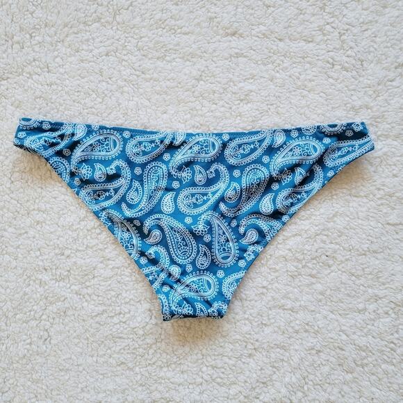 Cupshe Medium Coverage All Over Print Bikini Bottoms - Picture 2 of 3